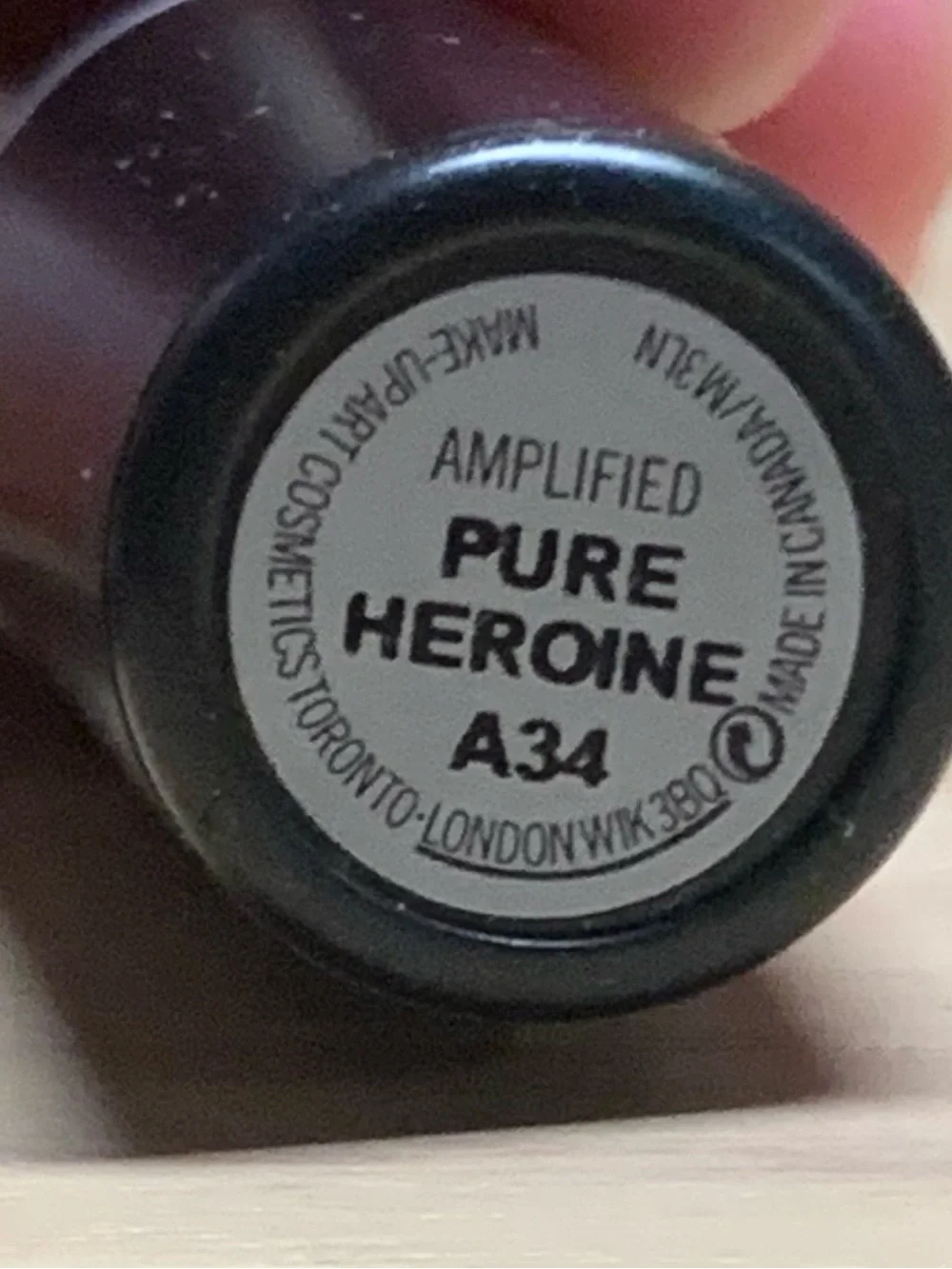 MAC Cosmetics Pure Heroine Lipstick